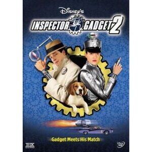 Disney Inspector Gadget 2 2003 G French Stewart Walt Disney DVD Full Frame